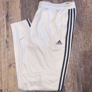 MENS Adidas White Sweatpants size XL
